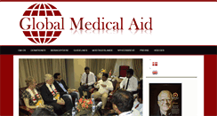Desktop Screenshot of globalmedicalaid.com